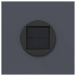 Casa si Gradina - Corpuri si surse de iluminat - Iluminat exterior - Felinare - Lumina LED Solara pentru Alei 2 pcs Antracit - Infinity.ro