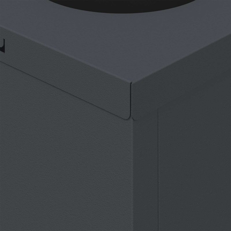 Casa si Gradina - Corpuri si surse de iluminat - Iluminat exterior - Felinare - Lumina LED Solara pentru Alei 2 pcs Antracit - Infinity.ro