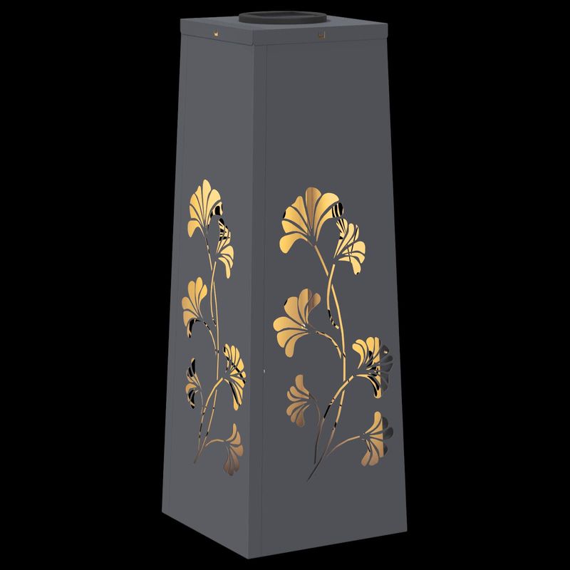 Casa si Gradina - Corpuri si surse de iluminat - Iluminat exterior - Felinare - Lumina LED Solara pentru Alei 2 pcs Antracit - Infinity.ro