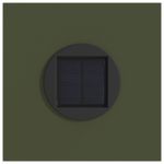 Casa si Gradina - Corpuri si surse de iluminat - Iluminat exterior - Felinare - Lumina LED Solara pentru Alei 2 pcs Verde masliniu - Infinity.ro