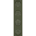 Casa si Gradina - Corpuri si surse de iluminat - Iluminat exterior - Felinare - Lumina LED Solara pentru Alei 2 pcs Verde masliniu - Infinity.ro