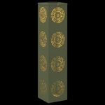 Casa si Gradina - Corpuri si surse de iluminat - Iluminat exterior - Felinare - Lumina LED Solara pentru Alei 2 pcs Verde masliniu - Infinity.ro