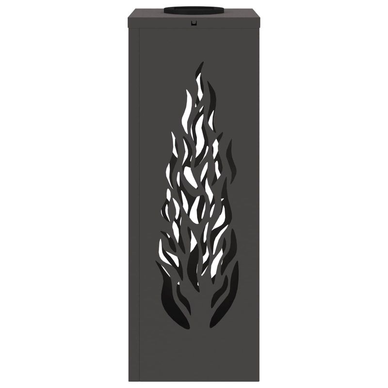 Casa si Gradina - Corpuri si surse de iluminat - Iluminat exterior - Felinare - Lumina LED Solara pentru Alei 2 pcs Negru Otel laminat la rece - Infinity.ro