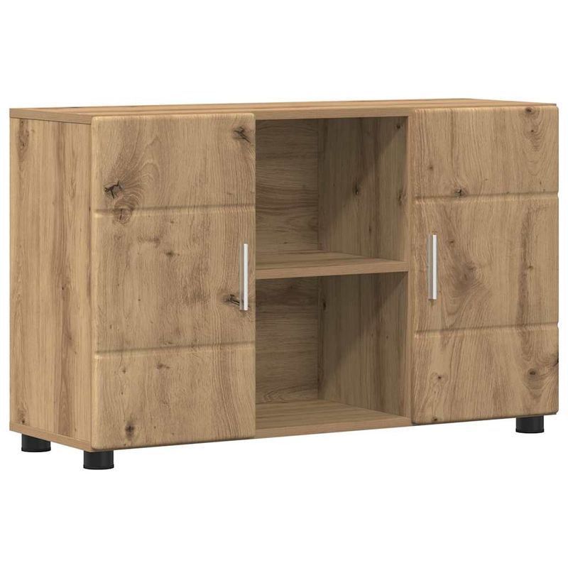 Casa si Gradina - Mobilier - Comode si corpuri - Comode - Bufet Stejar Artizanal 88,5 x 30,5 x 55,5 cm Lemn compozit - Infinity.ro