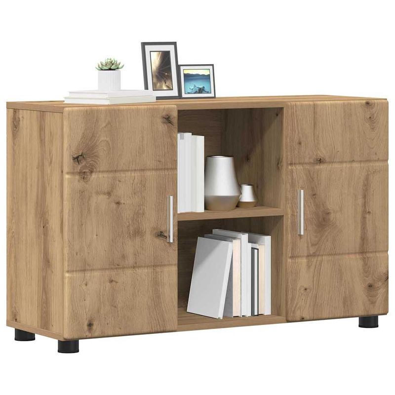 Casa si Gradina - Mobilier - Comode si corpuri - Comode - Bufet Stejar Artizanal 88,5 x 30,5 x 55,5 cm Lemn compozit - Infinity.ro