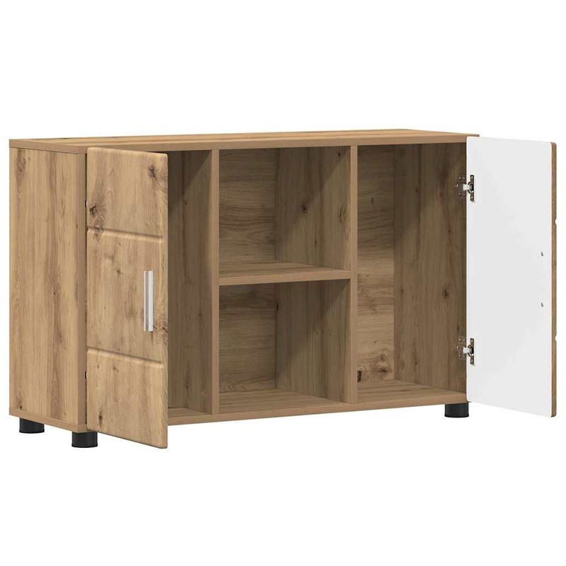 Casa si Gradina - Mobilier - Comode si corpuri - Comode - Bufet Stejar Artizanal 88,5 x 30,5 x 55,5 cm Lemn compozit - Infinity.ro