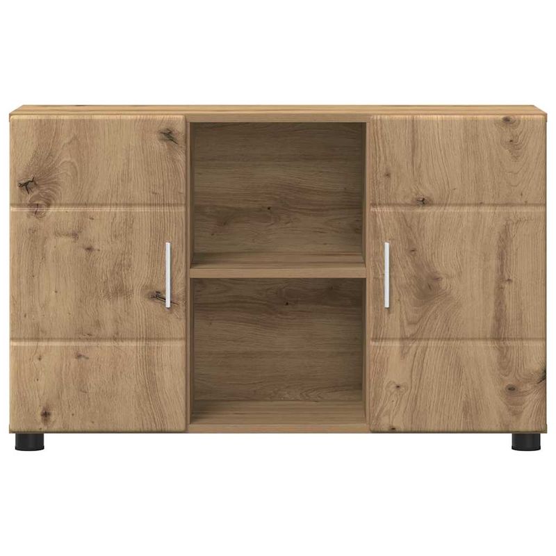Casa si Gradina - Mobilier - Comode si corpuri - Comode - Bufet Stejar Artizanal 88,5 x 30,5 x 55,5 cm Lemn compozit - Infinity.ro