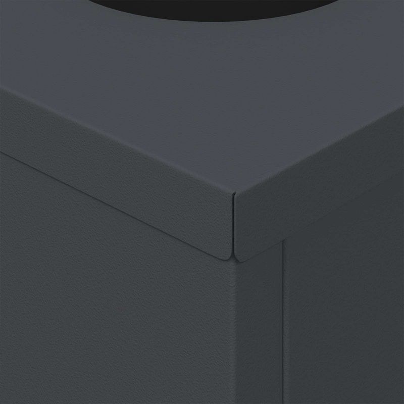 Casa si Gradina - Corpuri si surse de iluminat - Iluminat exterior - Felinare - Lumina LED Solara pentru Alei 2 pcs Antracit - Infinity.ro