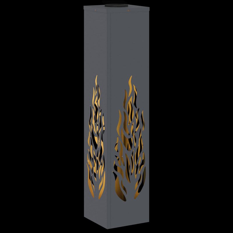 Casa si Gradina - Corpuri si surse de iluminat - Iluminat exterior - Felinare - Lumina LED Solara pentru Alei 2 pcs Antracit - Infinity.ro