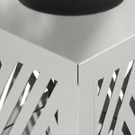 Casa si Gradina - Corpuri si surse de iluminat - Iluminat exterior - Felinare - Lumina LED Solara pentru Alei 2 pcs Galvanizat Galvanizat - Infinity.ro