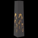 Casa si Gradina - Corpuri si surse de iluminat - Iluminat exterior - Felinare - Lumina LED Solara pentru Alei 2 pcs Negru Otel laminat la rece - Infinity.ro