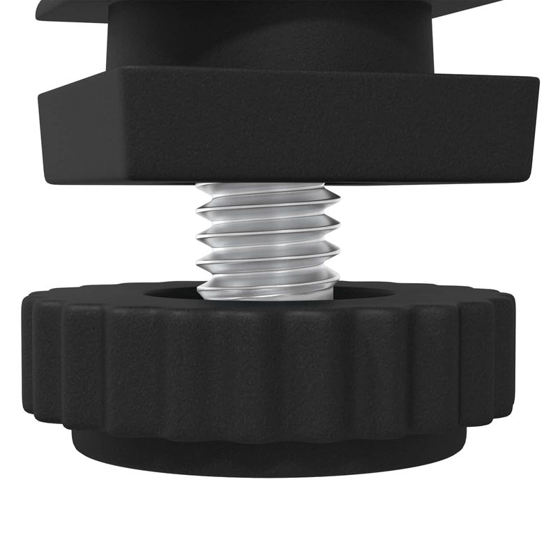 Casa si Gradina - Constructii - Scule de mana si unelte - Accesorii scule de mana - Nivelatoare de mobila Ajustabil 2 pcs Negru M6 PP - Infinity.ro