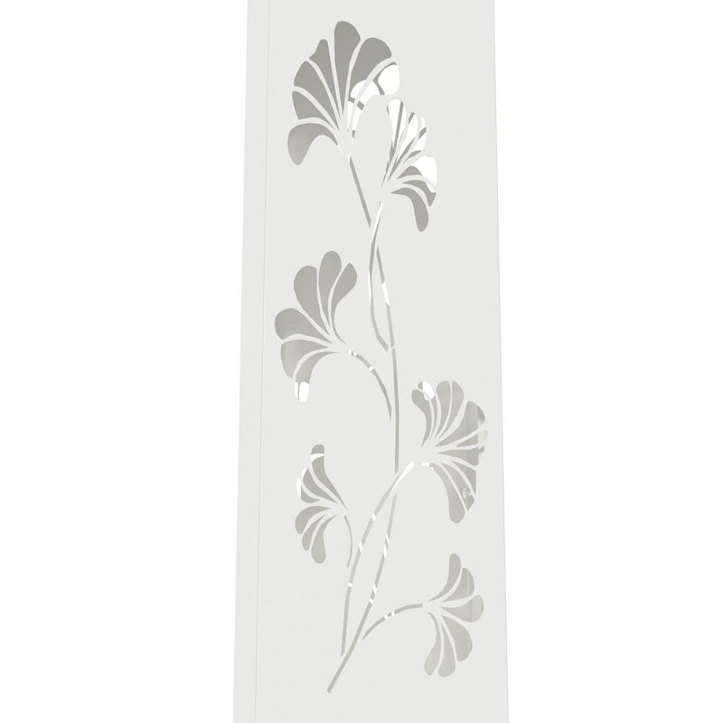 Casa si Gradina - Corpuri si surse de iluminat - Iluminat exterior - Felinare - Lumina LED Solara pentru Alei 2 pcs Alb Otel laminat la rece - Infinity.ro