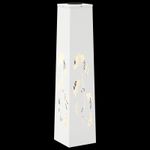 Casa si Gradina - Corpuri si surse de iluminat - Iluminat exterior - Felinare - Lumina LED Solara pentru Alei 2 pcs Alb Otel laminat la rece - Infinity.ro