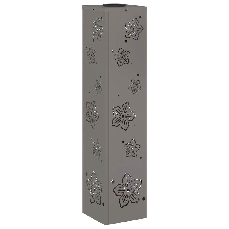 Casa si Gradina - Corpuri si surse de iluminat - Iluminat exterior - Felinare - Lumina LED Solara pentru Alei 2 pcs Otel Corten Otel Corten - Infinity.ro