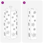 Casa si Gradina - Corpuri si surse de iluminat - Iluminat exterior - Felinare - Lumina LED Solara pentru Alei 2 pcs Otel Corten Otel Corten - Infinity.ro