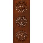 Casa si Gradina - Corpuri si surse de iluminat - Iluminat exterior - Felinare - Lumina LED Solara pentru Alei 2 pcs Otel Corten Otel Corten - Infinity.ro