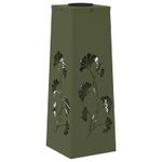 Casa si Gradina - Corpuri si surse de iluminat - Iluminat exterior - Felinare - Lumina LED Solara pentru Alei 2 pcs Verde masliniu - Infinity.ro