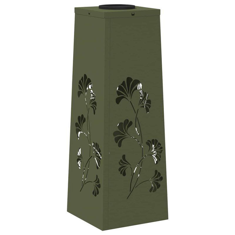 Casa si Gradina - Corpuri si surse de iluminat - Iluminat exterior - Felinare - Lumina LED Solara pentru Alei 2 pcs Verde masliniu - Infinity.ro