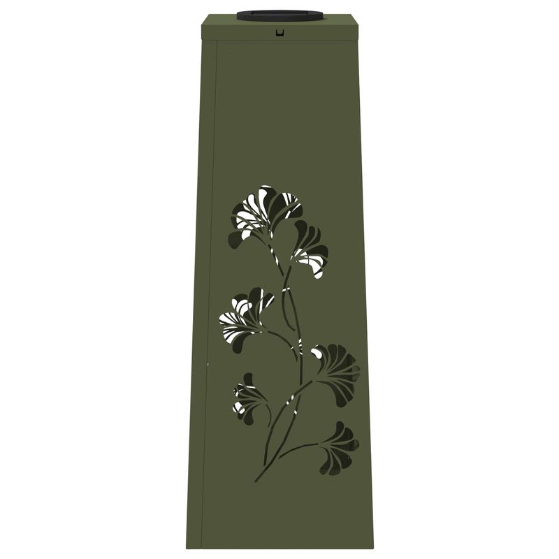 Casa si Gradina - Corpuri si surse de iluminat - Iluminat exterior - Felinare - Lumina LED Solara pentru Alei 2 pcs Verde masliniu - Infinity.ro