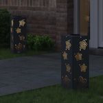 Casa si Gradina - Corpuri si surse de iluminat - Iluminat exterior - Felinare - Lumina LED Solara pentru Alei 2 pcs Antracit - Infinity.ro