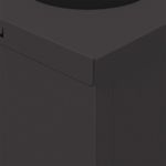 Casa si Gradina - Corpuri si surse de iluminat - Iluminat exterior - Felinare - Lumina LED Solara pentru Alei 2 pcs Negru Otel laminat la rece - Infinity.ro