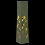 Casa si Gradina - Corpuri si surse de iluminat - Iluminat exterior - Felinare - Lumina LED Solara pentru Alei 2 pcs Verde masliniu - Infinity.ro