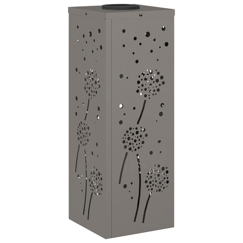 Casa si Gradina - Corpuri si surse de iluminat - Iluminat exterior - Felinare - Lumina LED Solara pentru Alei 2 pcs Otel Corten Otel Corten - Infinity.ro