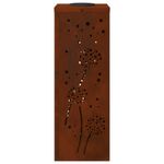 Casa si Gradina - Corpuri si surse de iluminat - Iluminat exterior - Felinare - Lumina LED Solara pentru Alei 2 pcs Otel Corten Otel Corten - Infinity.ro