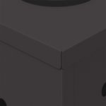 Casa si Gradina - Corpuri si surse de iluminat - Iluminat exterior - Felinare - Lumina LED Solara pentru Alei 2 pcs Negru Otel laminat la rece - Infinity.ro