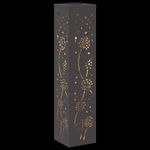 Casa si Gradina - Corpuri si surse de iluminat - Iluminat exterior - Felinare - Lumina LED Solara pentru Alei 2 pcs Negru Otel laminat la rece - Infinity.ro