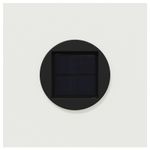 Casa si Gradina - Corpuri si surse de iluminat - Iluminat exterior - Felinare - Lumina LED Solara pentru Alei 2 pcs Alb Otel laminat la rece - Infinity.ro