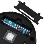 Casa si Gradina - Corpuri si surse de iluminat - Iluminat exterior - Felinare - Lumina LED Solara pentru Alei 2 pcs Alb Otel laminat la rece - Infinity.ro