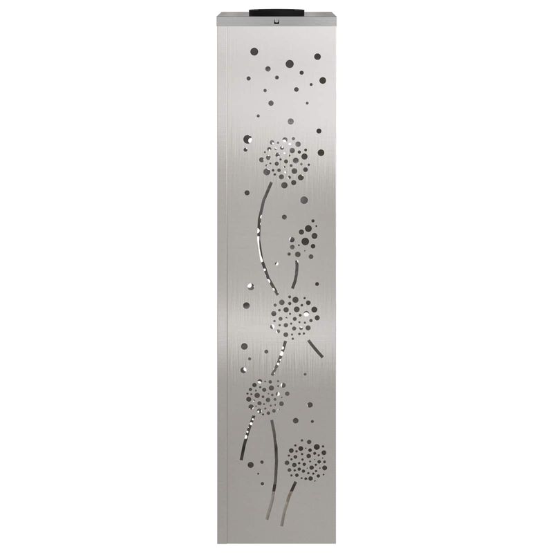 Casa si Gradina - Corpuri si surse de iluminat - Iluminat exterior - Felinare - Lumina LED Solara pentru Alei 2 pcs Otel inoxidabil - Infinity.ro