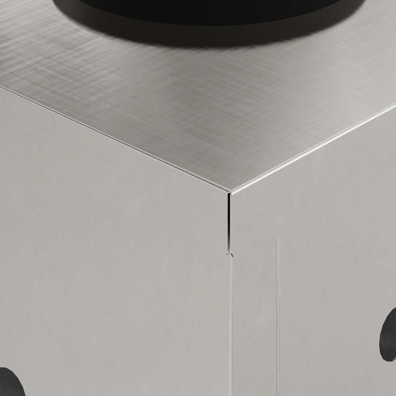 Casa si Gradina - Corpuri si surse de iluminat - Iluminat exterior - Felinare - Lumina LED Solara pentru Alei 2 pcs Otel inoxidabil - Infinity.ro