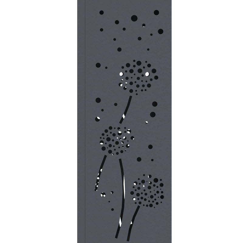 Casa si Gradina - Corpuri si surse de iluminat - Iluminat exterior - Felinare - Lumina LED Solara pentru Alei 2 pcs Antracit - Infinity.ro