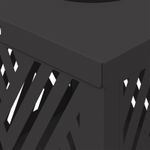 Casa si Gradina - Corpuri si surse de iluminat - Iluminat exterior - Felinare - Lumina LED Solara pentru Alei 2 pcs Negru Otel laminat la rece - Infinity.ro