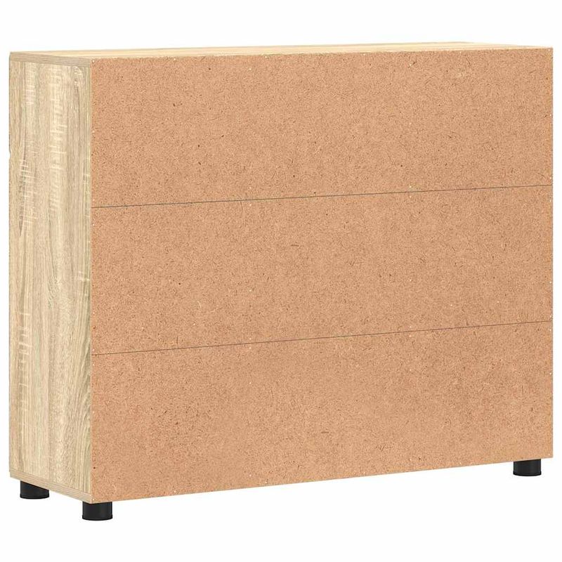 Casa si Gradina - Mobilier - Seturi de mobilier - Seturi living - Bufet cu Raft Stejar Sonoma 88,5 x 30,5 x 73 cm Lemn compozit - Infinity.ro