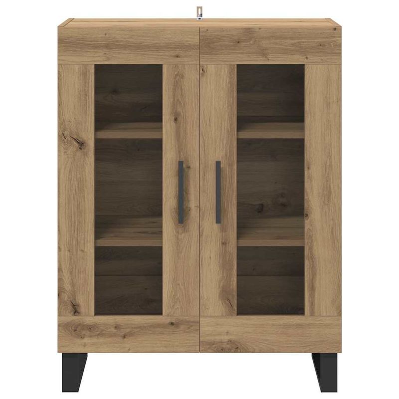 Casa si Gradina - Mobilier - Comode si corpuri - Comode - Bufet Stejar Artizanal 69,5 x 34 x 90 cm Lemn compozit - Infinity.ro