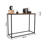 Casa si Gradina - Mobilier - Comode si corpuri - Console - Consola, neagra, KALISTO - Infinity.ro