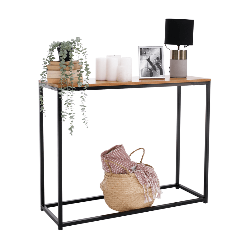 Casa si Gradina - Mobilier - Comode si corpuri - Console - Consola, neagra, KALISTO - Infinity.ro