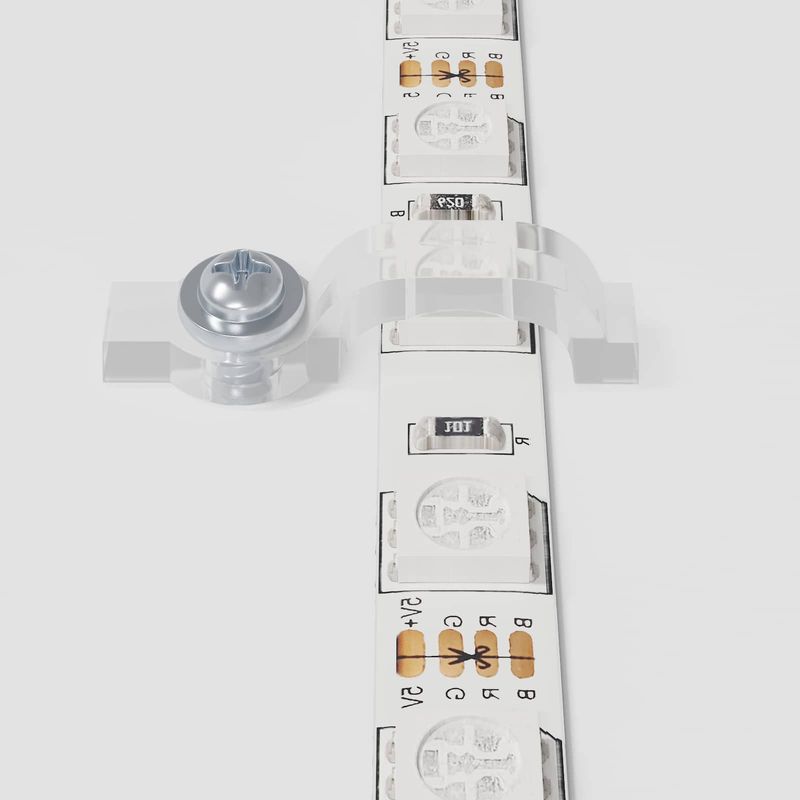 Casa si Gradina - Electrice - Cabluri electrice si conductori - Banda LED 4 pcs Negru si transparent 400 x 0,8 x 0,3 cm - Infinity.ro