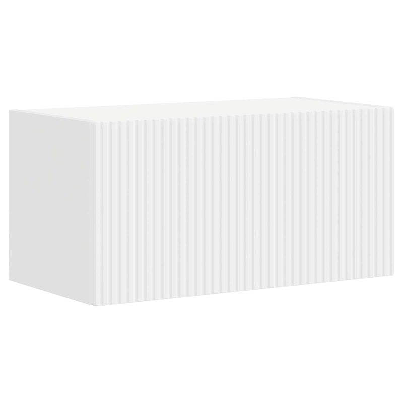 Casa si Gradina - Mobilier - Seturi de mobilier - Seturi living - Set Dulap pentru Televizor Montat pe Perete Pe perete 4 pcs Alb - Infinity.ro