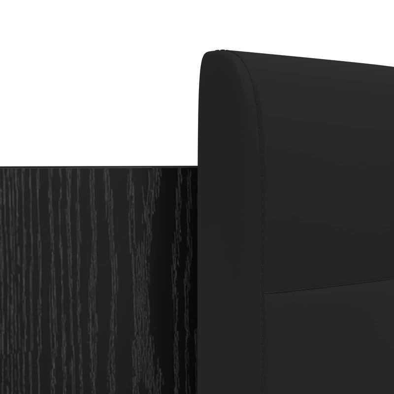 Casa si Gradina - Mobilier - Paturi si accesorii - Paturi - Cadru de Pat cu Tablie Stejar Negru 160 x 200 cm Lemn compozit - Infinity.ro