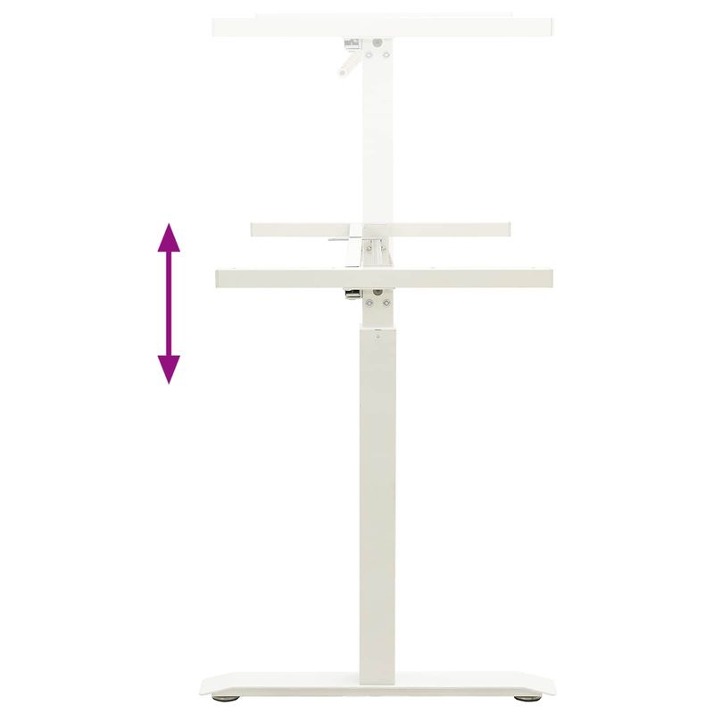 Casa si Gradina - Mobilier - Mese si birouri - Birouri - Birou Alb si Natural 120 x 60 cm Lemn de stejar masiv - Infinity.ro