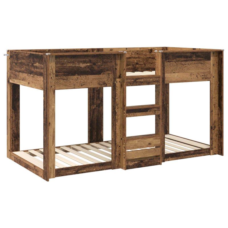 Casa si Gradina - Mobilier - Paturi si accesorii - Paturi - Pat Etajat pentru Copii Lemn vechi 80 x 200 cm Lemn compozit - Infinity.ro