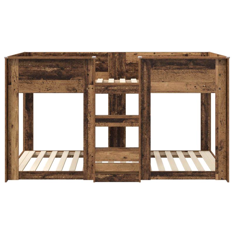Casa si Gradina - Mobilier - Paturi si accesorii - Paturi - Pat Etajat pentru Copii Lemn vechi 80 x 200 cm Lemn compozit - Infinity.ro