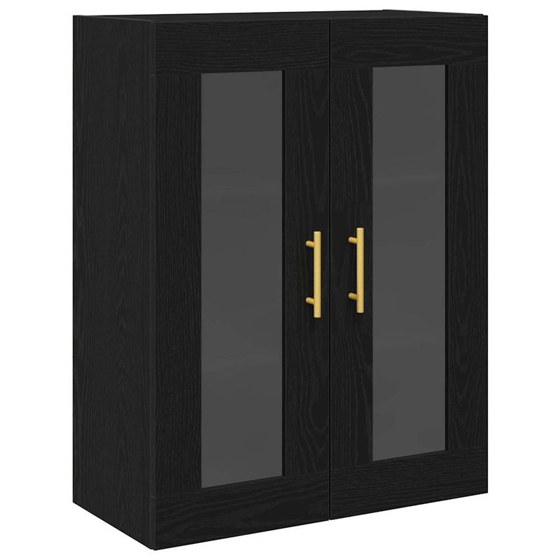 Casa si Gradina - Mobilier - Comode si corpuri - Corpuri bucatarie - Bufet 2 pcs Stejar Negru 69,5 x 34 x 180 cm Lemn compozit - Infinity.ro