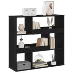 Casa si Gradina - Mobilier - Biblioteci si rafturi - Biblioteci - Raft de carti Stejar Negru 100 x 33 x 94,5 cm Lemn compozit - Infinity.ro