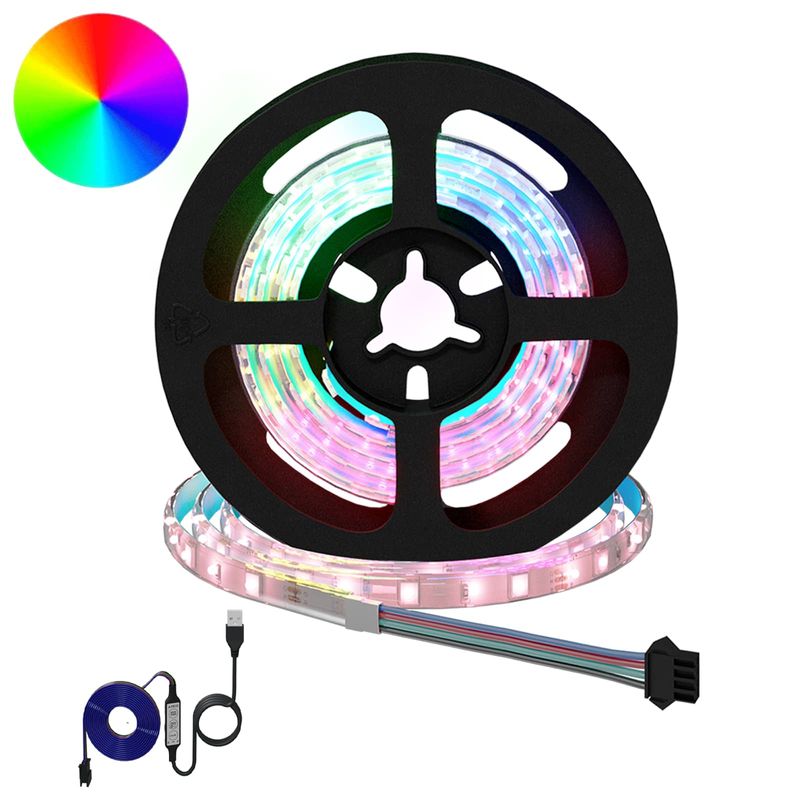 Casa si Gradina - Corpuri si surse de iluminat - Benzi LED - Banda LED 4 pcs Negru si transparent 75 x 0,8 x 0,3 cm - Infinity.ro